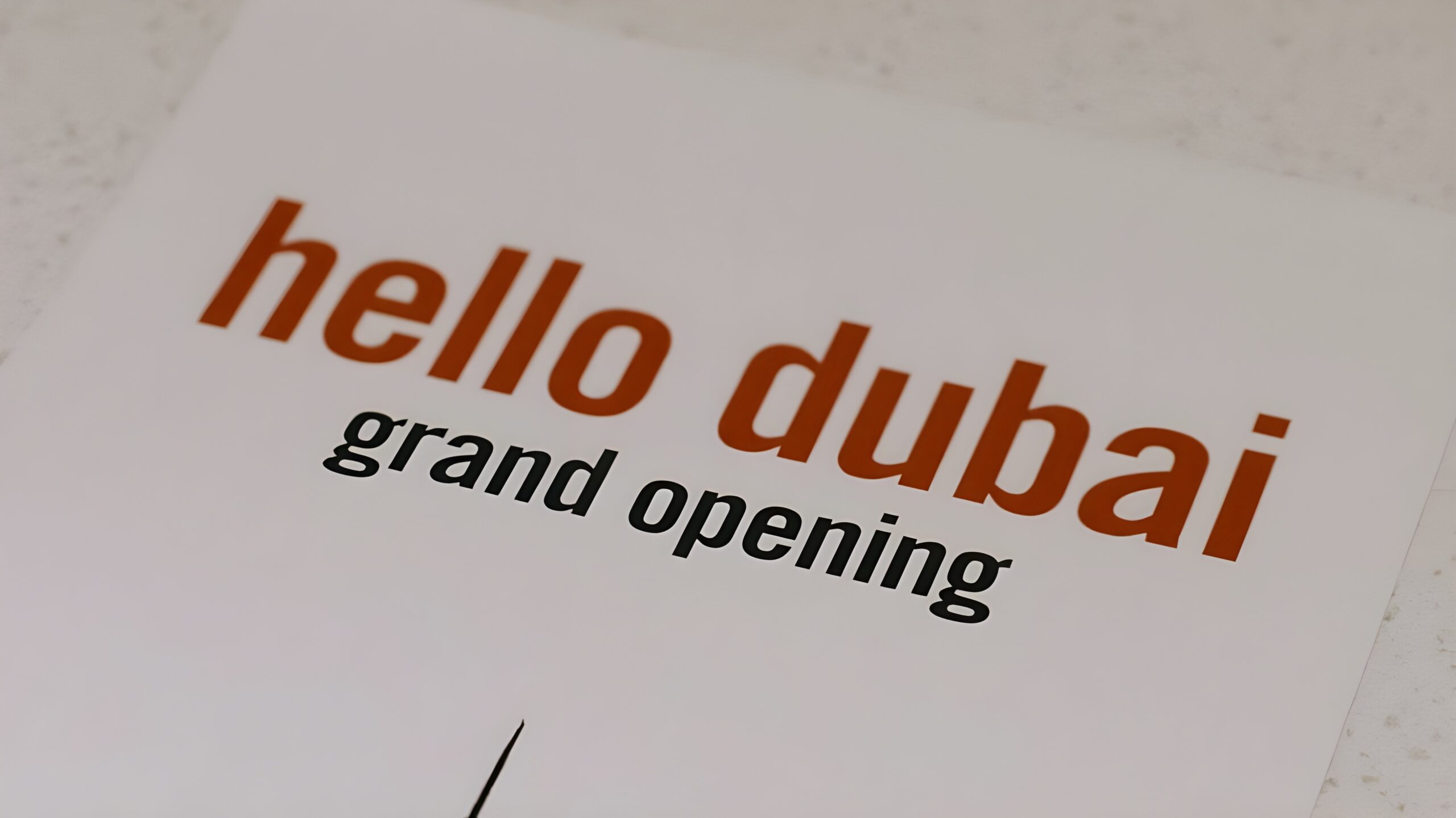 hello dubai